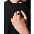 thumbnail image 3 of MomentWish Black Tungsten Rings for Men Moissanite Promise Ring Wedding Band Valentine's Day Birthday Gifts-Size9, 3 of 10