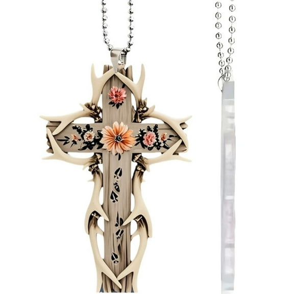 Pekkaxy Funny Dog Christmas Ornaments, Acrylic Pet Tree Pendants for Holiday Memorial and Gift