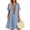 #0216-Light Blue, variant on Womens Plain V Neck Embroidered Dress Boho Casual Dresses 2026 Sleeveless Cotton Linen Midi Dress