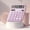 Purple Christmas Gifts, variant on Winter karymi Scientific Calculator 12 Digits Large Display and Buttons Clear Large LCD Display Ideal for Office School Home and Business Use Gifts for Men