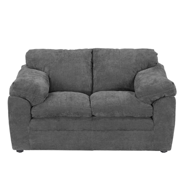 Love Seat DICASA Aston 2 Plazas Gris Oscuro para Salas