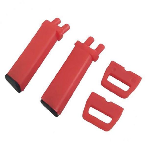 Tren de Aterrizaje Plegable para Drones E58 S168 JY019 RC, Piezas de Avión, Color Rojo, 5x4 Uds. 5 piezas
