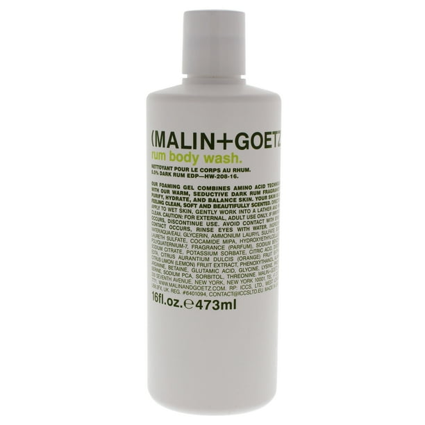Malin + Goetz Gel de baño Gel de Baño con Ron 16oz (MALIN+GOETZ) Malin + Goetz Gel de baño 16oz