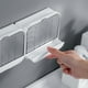 thumbnail image 5 of 1 jabonera de pared con drenaje para baño (blanco), 5 of 5