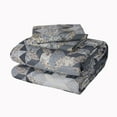 thumbnail image 5 of Mainstays Shooting Star Classic Patterned 3 Piece Quilt Set, Grey, 5 of 5