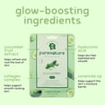 thumbnail image 3 of PB & JAY Purenature Facial Mask – Korean Sheet Mask for Dry Skin – Korean Collagen Essence Hydrating Facemask Sheet (Cucumber), 3 of 4