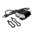 thumbnail image 2 of Super Light, USB LED Cycling Headlight Front Lamp - Black, 2 of 8