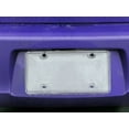 thumbnail image 4 of Zone Tech Clear License Plate Shields - 2-Pack Novelty/License Plate Clear Bubble Shields, 4 of 5