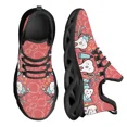 thumbnail image 1 of Zapatos casuales para mujer con diseño de dentista, planos, con cordones, transpirables, para caminar en la playa, primavera y otoño., 1 of 6