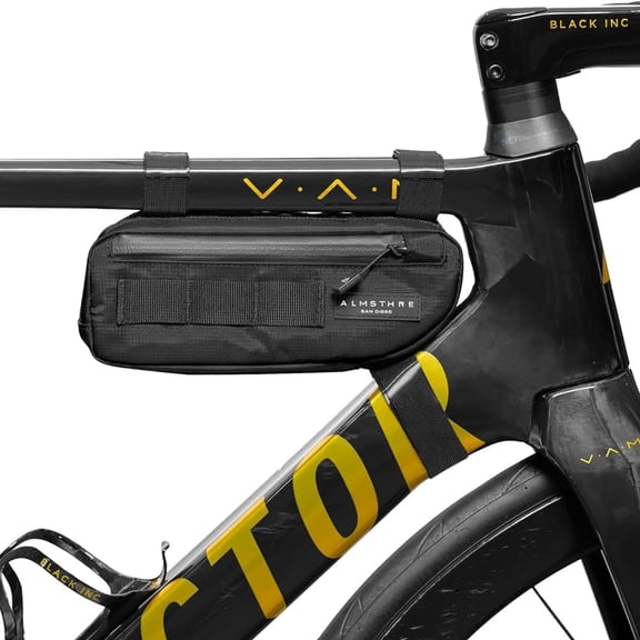 Almsthre Compact Frame Bag Midnight Black