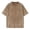 Coffee, variant on Boys Shirts Distressed Washed Basic Crewneck Tee Casual Blend Top for Kids Black 1 Years-2 Years
