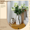 thumbnail image 2 of Light Luxury Gold Painted Ceramic high-end vases-Elegant Home Decor-Flower Vase/Contemporary Design - Wedding Table Accent - Boho Pottery, 2 of 6