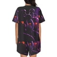 thumbnail image 3 of Lsque Five Nights At Freddy'S Women's Short-Sleeved Pajama Set - 2 Piece Soft and Lightweight Sleepwear Set-Large, 3 of 9