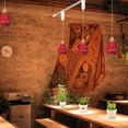 thumbnail image 5 of FSLiving Adjustable Wire Length Full Spectrum 10W LED Plant Grow Light H-Type Track Lighting Pendant Hemp Rope Nordic Wood, Perforated Red Halo Track Light for Indoor Plant Kitchen, Customizable, 5 of 9