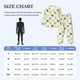 thumbnail image 4 of Balery Insects Pijama para Hombre de Dos Piezas con Manga Larga, Conjunto de Dormir y Descanso Suave con Bolsillos-Large, 4 of 7