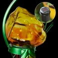 thumbnail image 4 of Alpine Corporation Solar Metal Green Peacock and Glass Body with LED, 4 of 14
