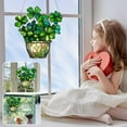 thumbnail image 3 of Acrylic Simulation Lucky Clover 2D Disc Door Hanging for Home Decoration, with Spring - Like Design and Multi - Functional Use, 3 of 9