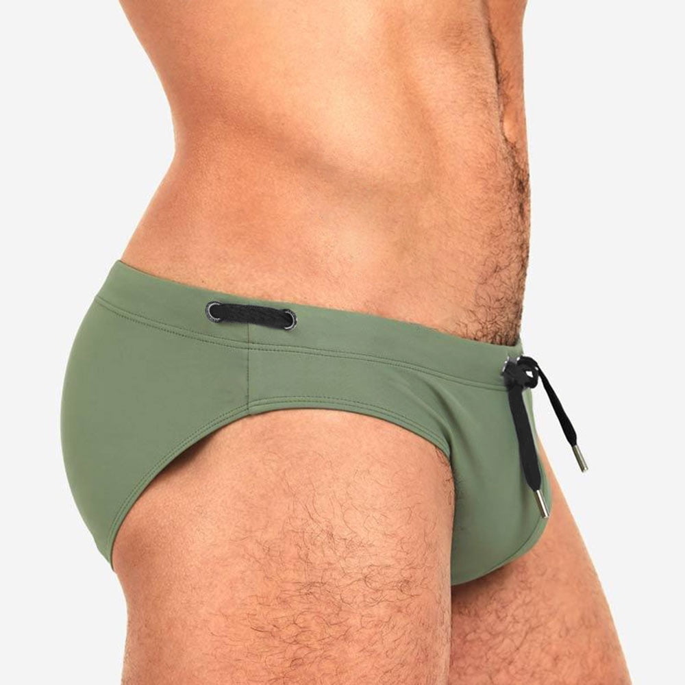 Maillot de Bain Homme Slip Sexy Taille Basse Solide Plage Maillot de Bain Sexy Homme Culottes String Surf Shorts Push Up sous Vetements Rouge Sans Coussin m Walmart