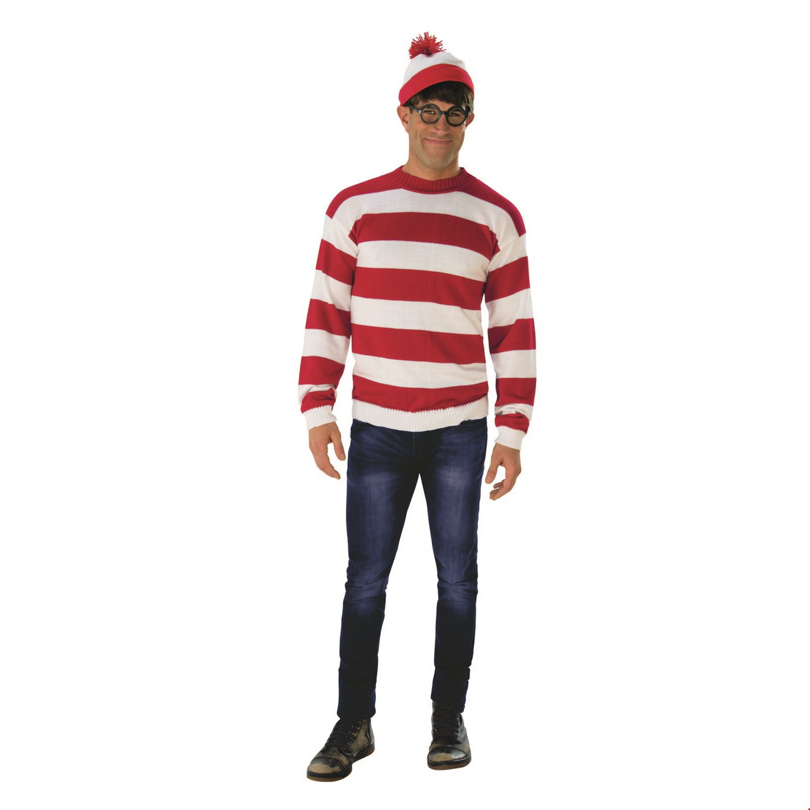 Wenda Adult Female Costume Kit LARGE/XL NEW SEALED Where's Waldo 
