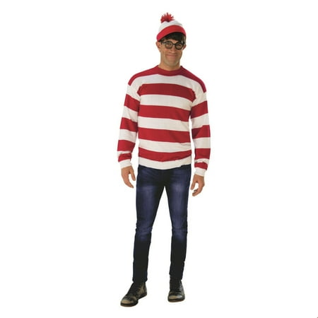 Men's Deluxe Where's Waldo Costume