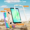 thumbnail image 3 of Funda para Samsung Galaxy Tab A11 de 8,7 pulgadas (2025) y Galaxy Tab A9 de 8,7 pulgadas (2023),funda protectora infantil a prueba de golpes con portalápices, correa de mano giratoria de 360 ​​grados, 3 of 9