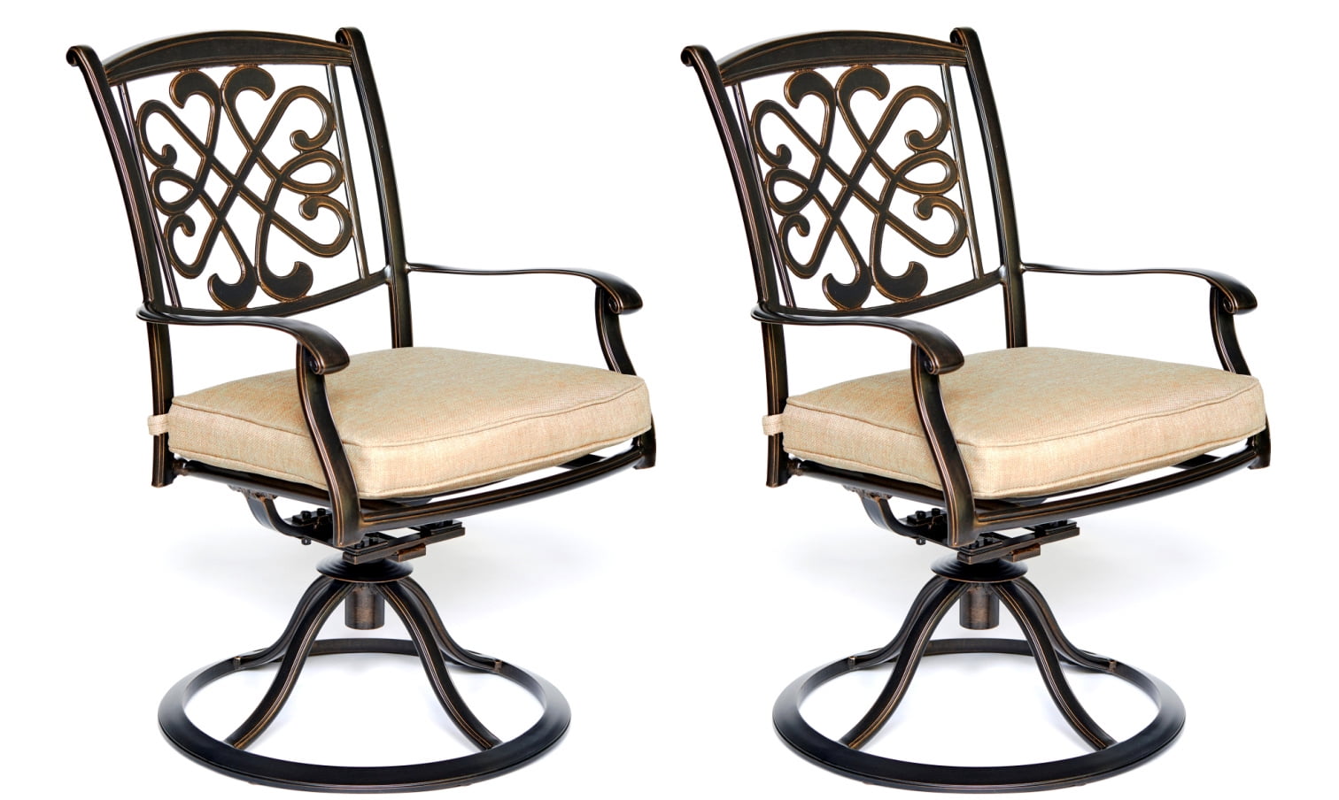 Patio Glider Chairs, Swivel Rocker, Garden Backyard Chairs Outdoor