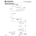 thumbnail image 2 of Kingston Brass CC63T7 Three-Handle 2-Hole Tub Wall Mount Clawfoot Tub Faucet with Shower Enclosure in Brushed Brass, 2 of 4