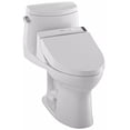 thumbnail image 1 of Toto MW6042044CEFG-01 Ultramax II Connect Plus Toilet, 1.28 GPF With Washlet C200, Cotton, 1 of 1