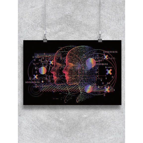 Virtual Faces Poster - Image by Shutterstock,