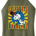 thumbnail image 3 of Peanuts - Snoopy Celebrate Karneval - Juniors High Neck Tank Top, 3 of 6