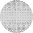 thumbnail image 1 of Ahgly Company Machine Washable Indoor Round Transitional Platinum Gray Area Rugs, 7' Round, 1 of 7