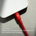 thumbnail image 4 of Beats USB-C to Lightning Woven Cable (1.5 m / 5 ft) - Rapid Red, 4 of 6
