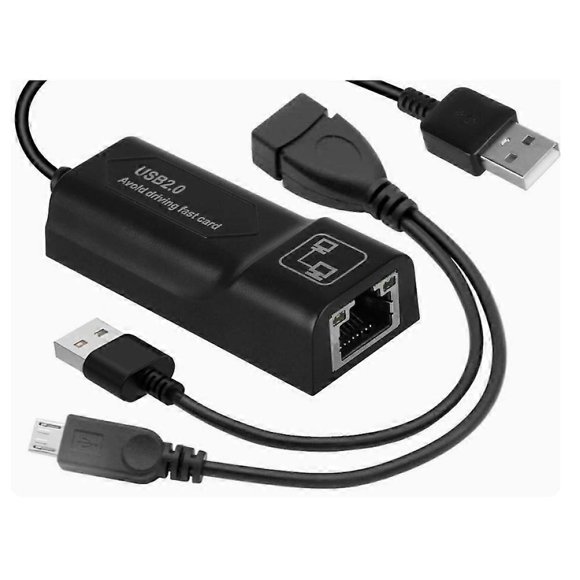 Pour Fire Tv Ou Stick Gen 2 3 4 Lan Câbles Adaptateur Wifi