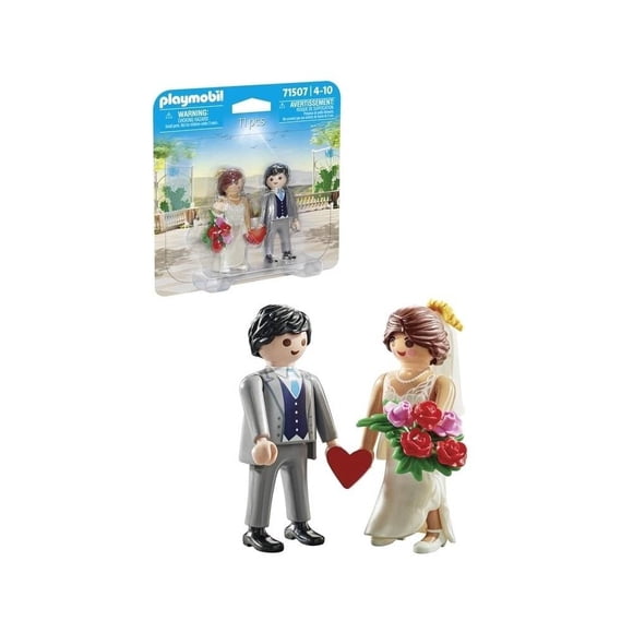 Set de Juego Playmobil Duo Packs DuoPack Pareja de novios 11 Piezas