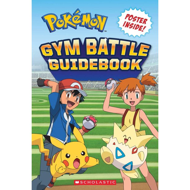 Libro Scholastic Guía de Combates de Gimnasio Pokémon