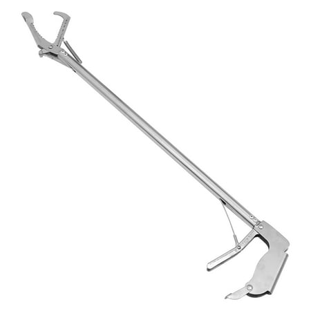 

1Pc Stainless Steel Practical Catch Clip Folding Capture Clamp with Lock