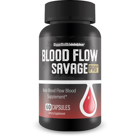 Blood Flow Savage Pro - Our Best Blood Flow Capsules - Healthy Blood Flow Natural Formula - Support Men Blood Flow Savage Grow Max Your Body Circulation - Mens Blood Flow Supplement Max Blood Flow