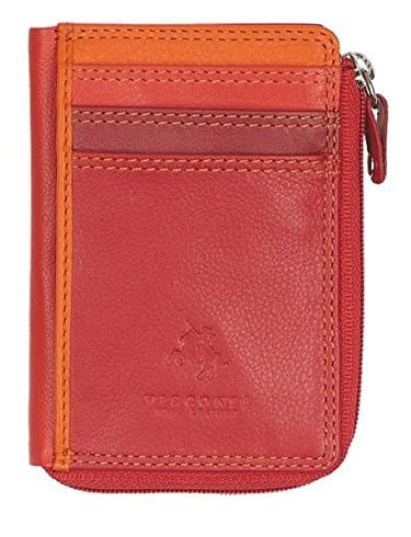 Visconti RB110 Women Girl Leather Slim ID Credit Card Holder Wallet Purse Travel