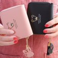 thumbnail image 4 of Kcolen Adorable Bear Tassel Zip Wallet for Women Daily Use Commuting Student Convenience Compact Purse, 4 of 5