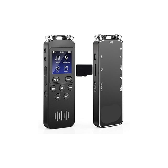 Digital Voice Recorder Voice Activated Recorder for Lectures Meetings Sound Recorder Recor ,Triple Noise Reduction
