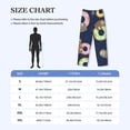 thumbnail image 4 of Xecao Sloth with Donuts for Men's Pajama Pants Long Lounge Pants with Drawstring Waistband and Pockets Comfortable Sleepwear for Home Relaxation-Small, 4 of 6
