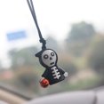 thumbnail image 3 of Cool Swinging Skull Car Hanging Ornament, Espejo retrovisor Car Hanging Accessories, Funny Swing Car Pendant-3pack TUNC Sencillez, 3 of 5