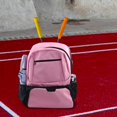 thumbnail image 1 of Mochila de bádminton as de hombro grandes ajustables para mujeres bolsa de tenis Rosa, 1 of 8