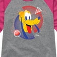thumbnail image 3 of Disney - Pluto - Toddler & Youth Girls Raglan Graphic T-Shirt, 3 of 5