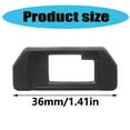 thumbnail image 2 of Camera Eyecup Viewfinder Protector Eyepiece Accessories for EP10 Digital Camera Viewfinder Eye Cup Covers Replacement, 2 of 8