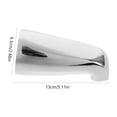 thumbnail image 2 of SHOWERORO Bathtub Faucet Spout Water Flow Control Modern Style 1Set, 2 of 8