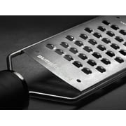 Microplane Gourmet Series Extra Coarse Grater – Stainless Steel Kitchen Tool for Hash Browns, Coleslaw, and Cheese with Soft-Touch Handle