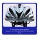 thumbnail image 4 of Naiovety Casco de bicicleta fabricado en EPS - Alta densidad para máxima seguridad Malla para casco de bicicleta que absorbe el sudor Ciclismo Azul+Morado+Luz METRO, 4 of 6