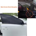 thumbnail image 4 of Funda de malla para ventanilla de coche, paquete de 2 unidades para ventana delantera, 4 of 6