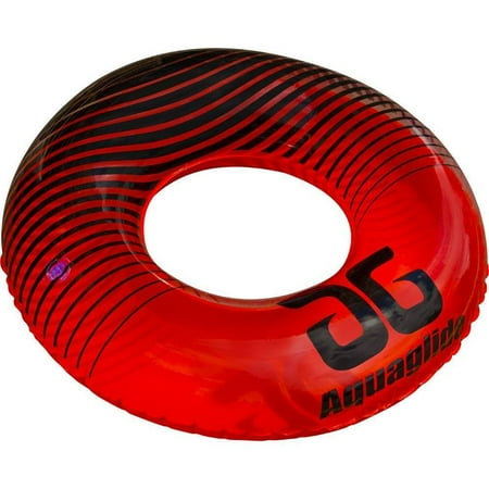 Aquaglide Voyager 35 Inch Pool Float for Pool with Repair Kit - Red Color